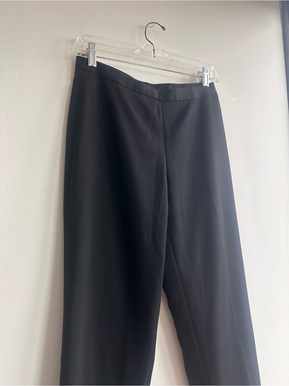 100% Wool J Crew Black Women's Straight-Leg Pants